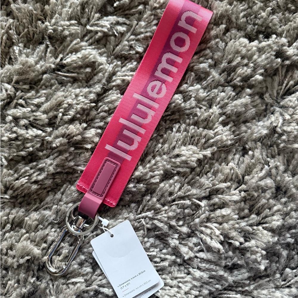 Lululemon Athletica Pink Key Holder
